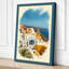 Mediterranean Village Coastal - Wrapped Canvas-1154045911-1154045934