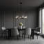 Fullton Dining Room Chandelier With Clear Shade-1097500227-1097500228-1097500230