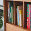 Petite bibliothèque de style nordique