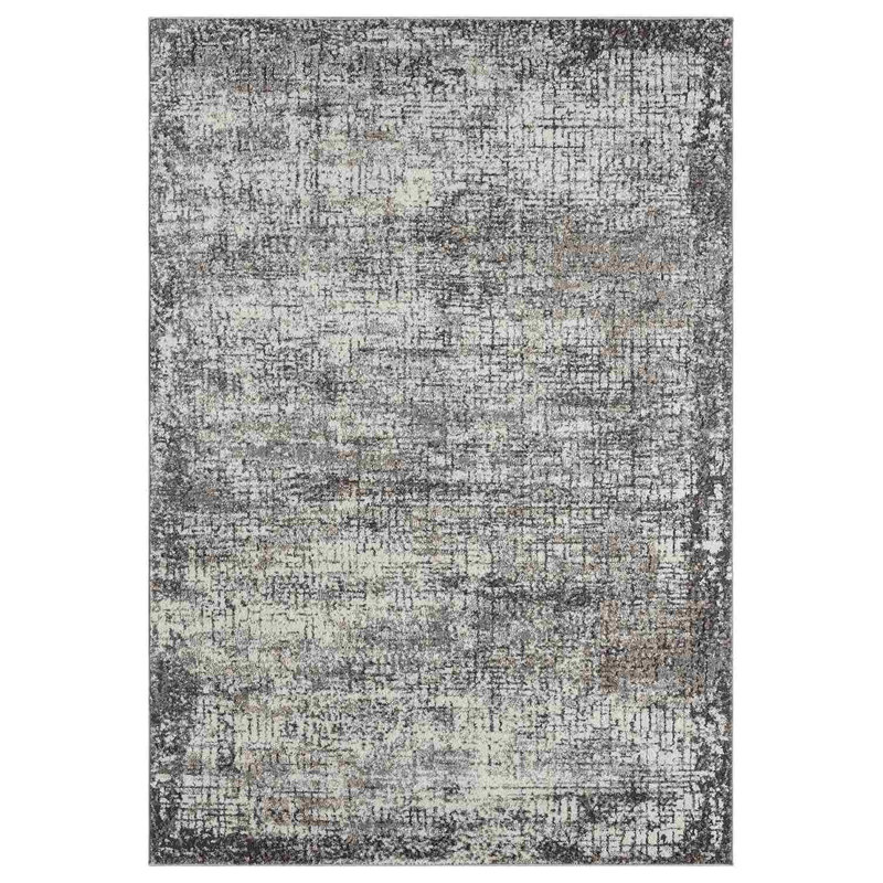 Tapis Mendon DESIGN 9915 - gris, Rectangle 9 pi 2 po x 12 pi 6 po
