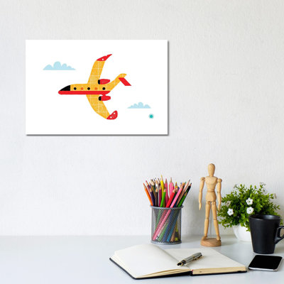 Airplane - Wrapped Canvas Print