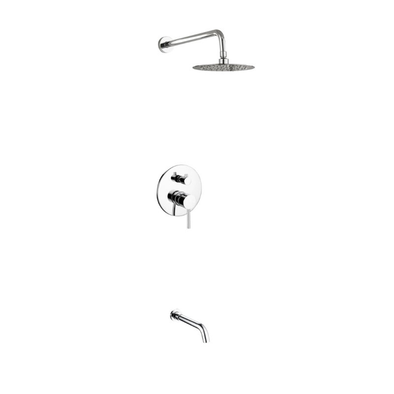 Bustillos Complete Shower System with Rough in-Valve