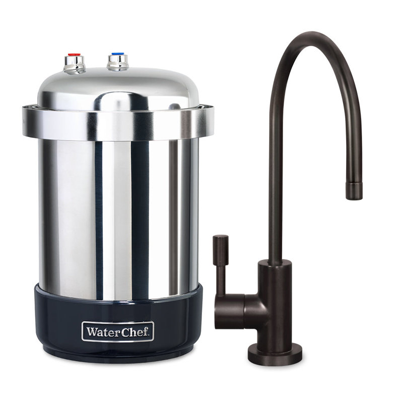 WaterChef U8500 Premium Under-Sink Water Filtration System, Oil Rubbed Bronze