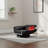 Black And Red Color-Blocked 360° Rotating Rocking Chair With Foldable And Adjustable Backrest, Lumbar Support Armrests, And Versatile Features For Watching TV, Playing Games, And Reading.-1951592845