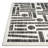 Abani Rugs Olessja Collection NOM110A Cream Grey Geometric Area Rug-1627349536