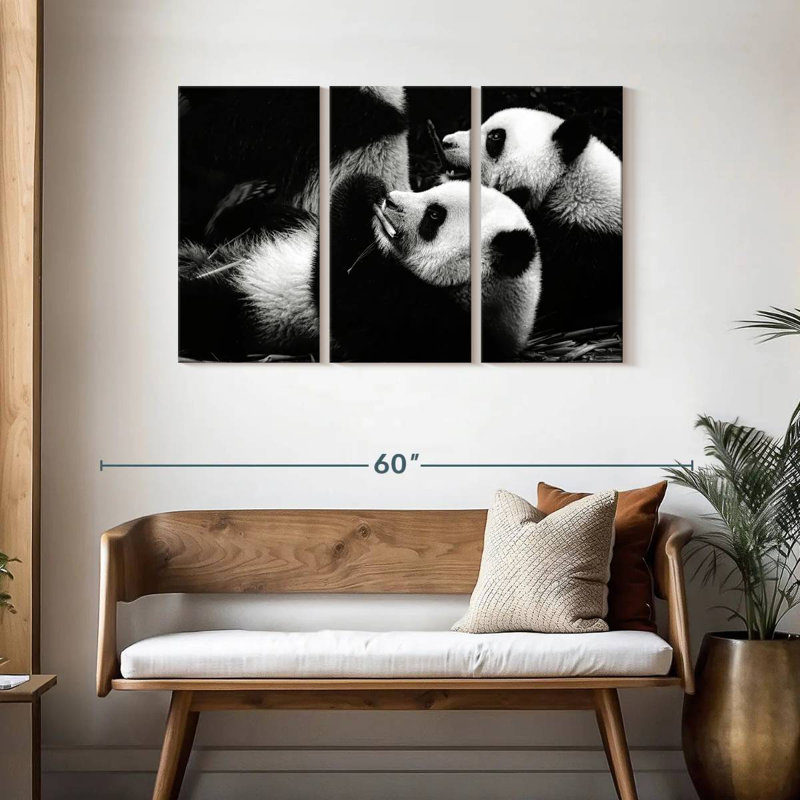 Panda de Brampt, H 28 po x l 45 po