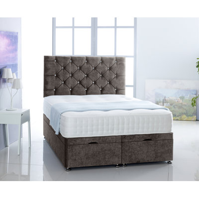 Virginia Upholstered Ottoman Storage Bed