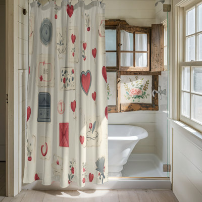 Rideau de douche Retro Note - Premium 196