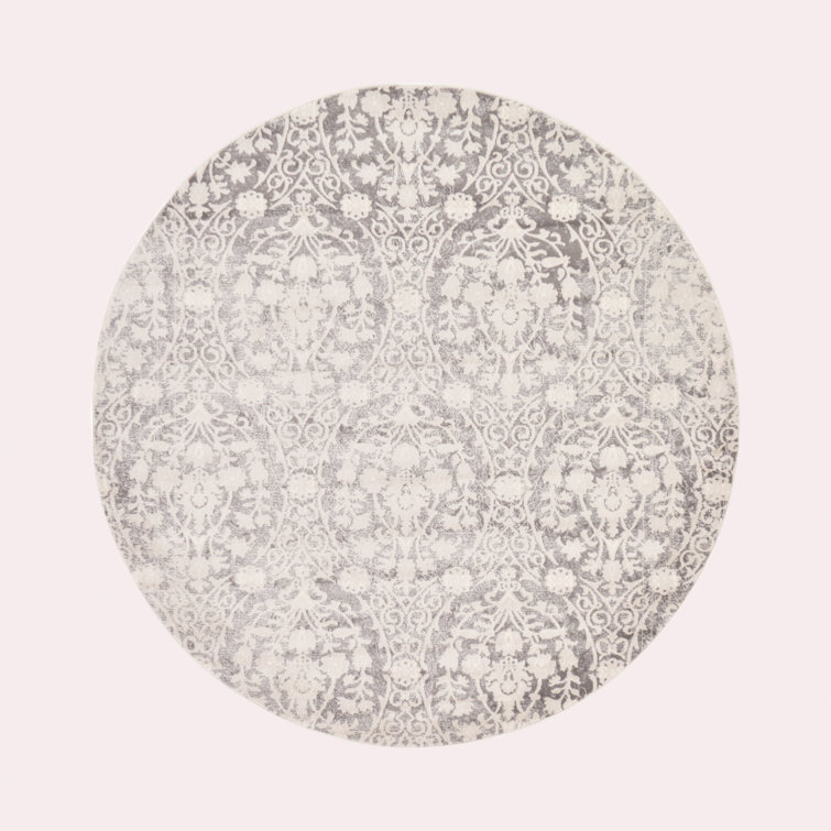 Tapis gris clair Teadora