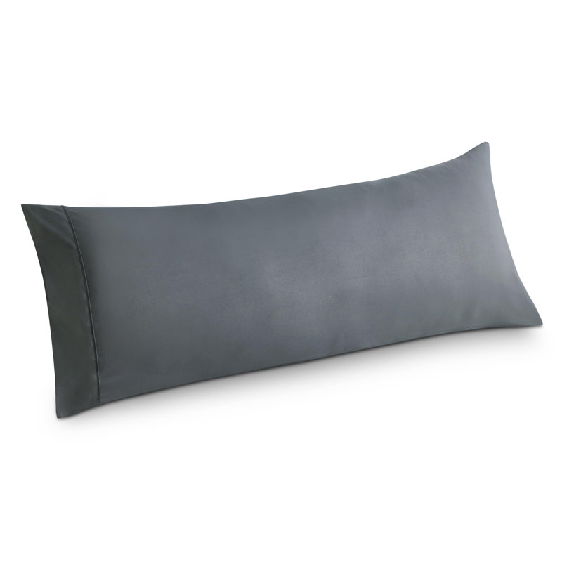 Bedsure Polyester Microfiber Pillow Cases With Envelop Closure, Dark Gray