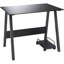 Craycroft Glass Top Metal Base Computer Desk