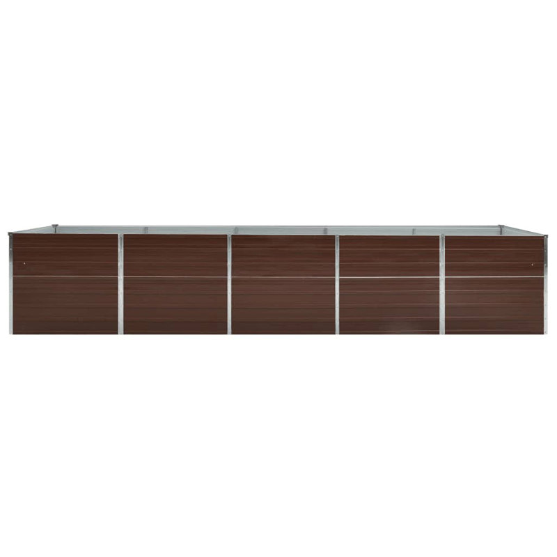 Oconnor Metal Planter, Brown