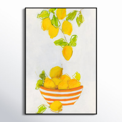 Darcy "Lemonlicious" Painting by Sally Swatland