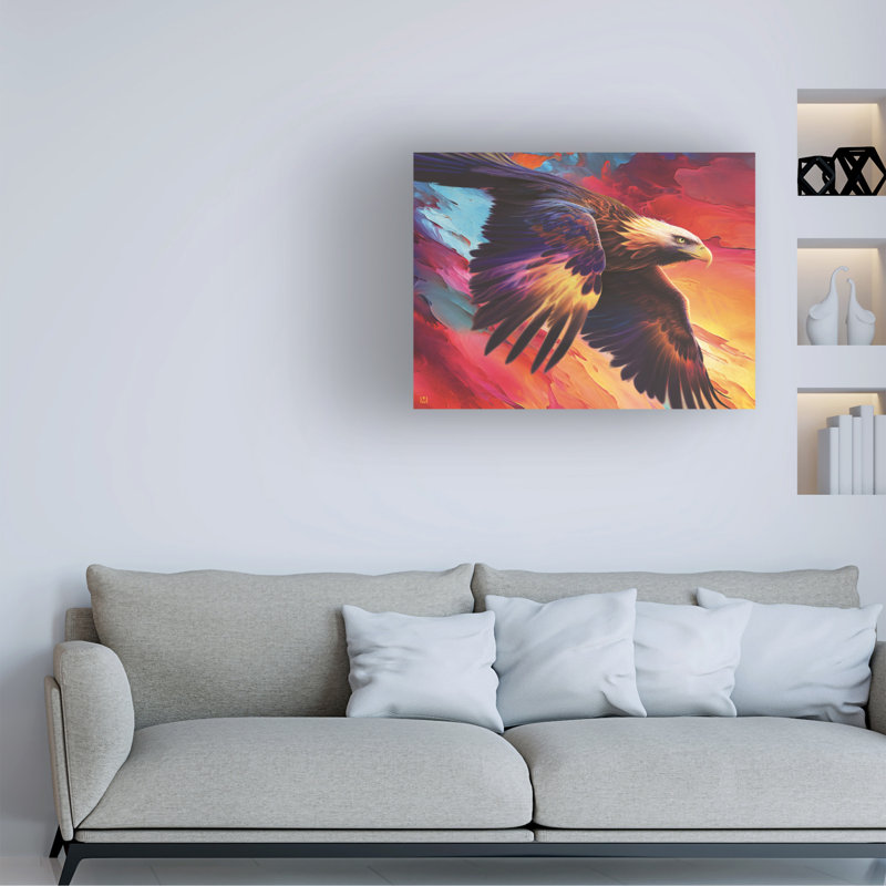 Art sur toile, Michael David, H 14 po x l 19 po