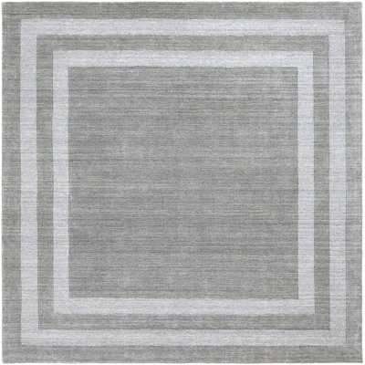 Pierson Handmade Tufted Medium Gray Rug