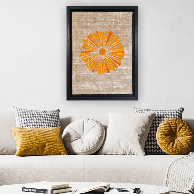 Peinture décorative sur toile, H 26 po x l 18,1 po, Noir