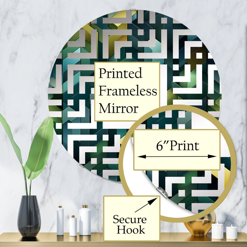 Circle Mirror, 31.4" x 31.4"