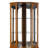 6 Shelf Corner Curio Display Cabinet With Lights, Mirrors And Adjustable Shelves (E26 Light Bulb Not-536788525