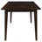 Henin Cappuccino Rectangle Dining Table