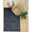 Tapis bleu marine noué à la main-1629966363