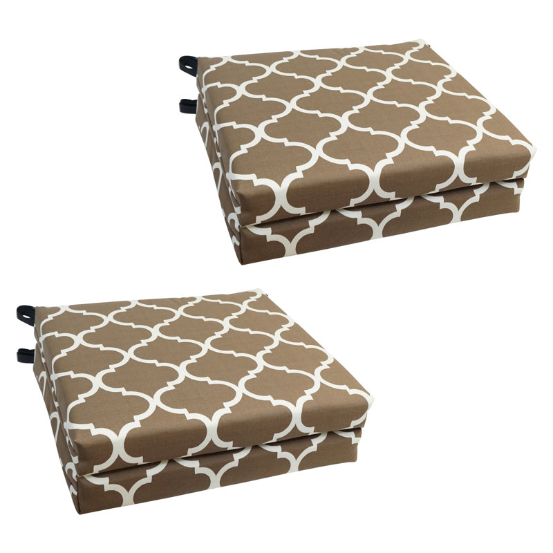 Outdoor 3'' Seat Cushion, Landview Mocha