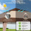 Leotis 4m x 4m Steel Patio Gazebo