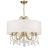 Elane 5 - Light Unique Drum Chandelier with Crystal Accents-1453321563