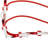3-Piece Lighted Red Bow and Green Swag Christmas Decoration
