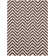 Greer Chevron Chocolate Area Rug