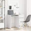 Desk Sonoma 86X49x76 Cm Engineered Wood-332470144