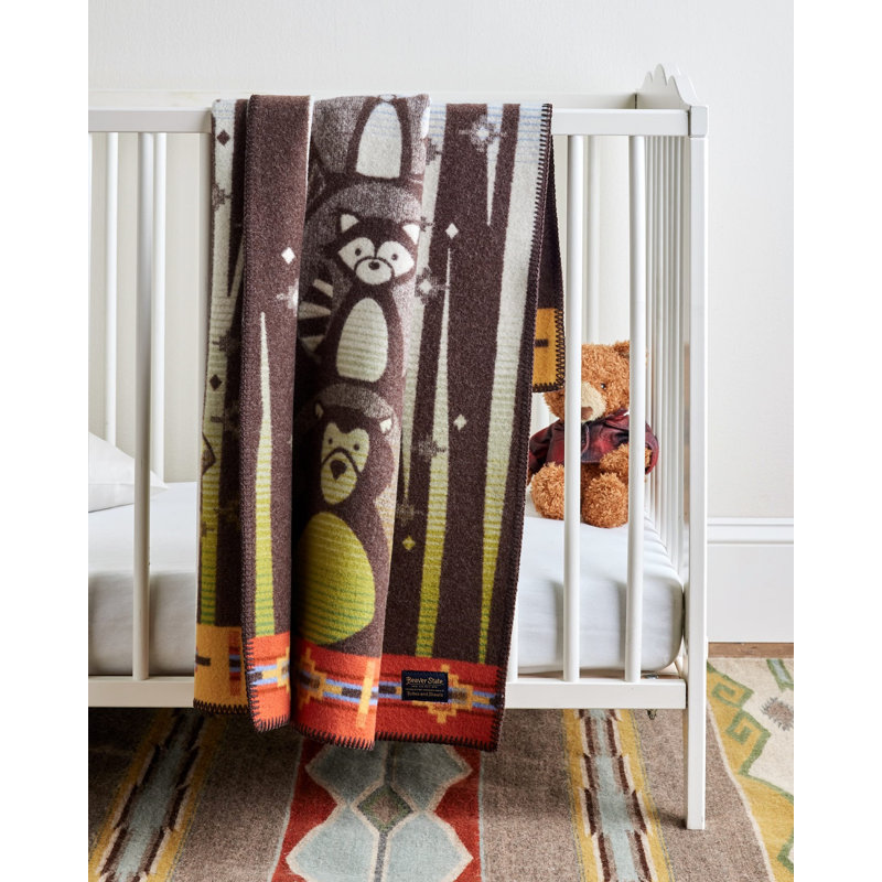 Pendleton Woodland Neighbors Crib Blanket