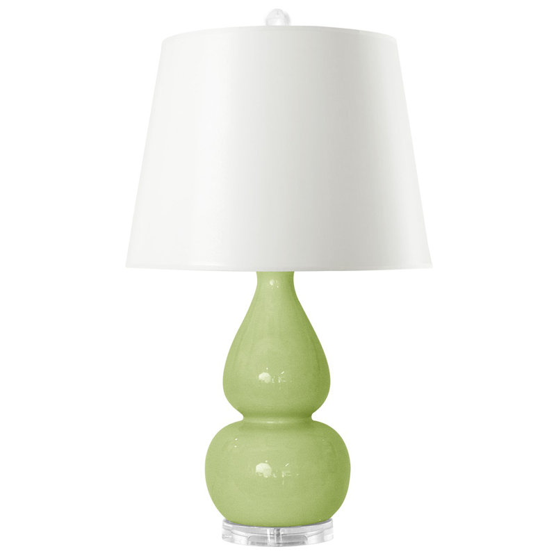 Emilia Table Lamp, Light Green