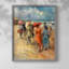WOMEN Series DCXV - reproduction encadrée de qualité supérieure - prête à être accrochée - aucun clou requis