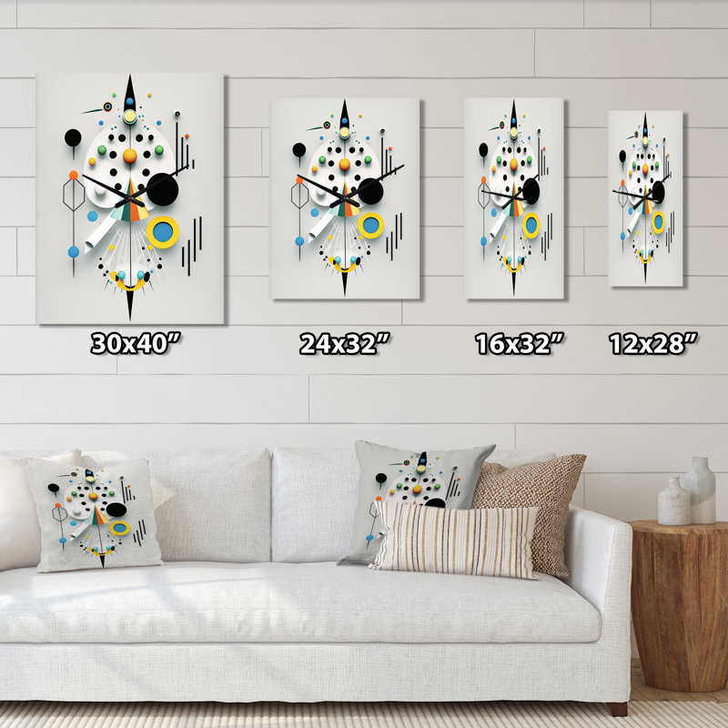 Horloge murale Sceance Beyond The Knowing, H 28 po x l 12 po x P 1 po