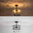 Jairdan 3-light Drum Semi Flush Mount