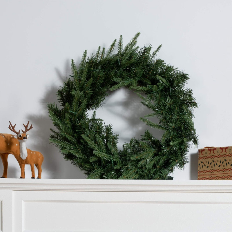 Collection de couronne de Noël artificielle - 60 cm
