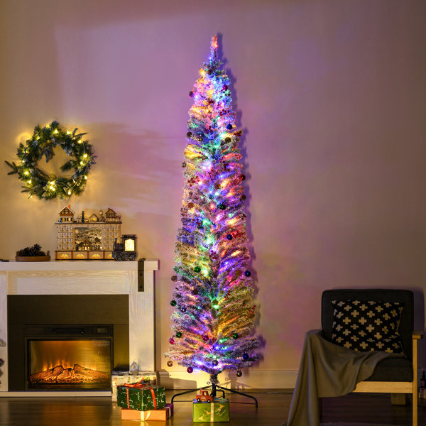 Buy CORSTPre-Lit Artificial Ini Christas Tree, Lighted Optical Fiber