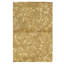 Hand Knotted Area Rug in Straw NAnd Ivory