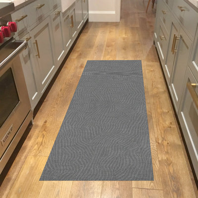 Un-Rug Mark Time Low Profile Kitchen Mat by Matterly