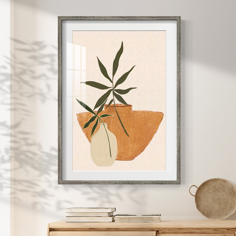 Santa Fe Still Life II - reproduction encadrée, Vieilli, H 19,5 po x l 16,5 po