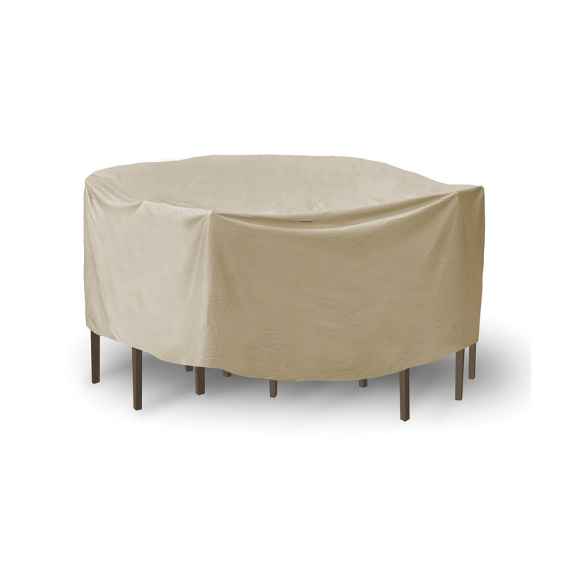 Outdoor Patio Dining Set Cover, Tan