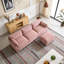 Canapé modulaire surdimensionné avec repose-pieds mobile-1617666166
