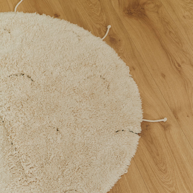 Washable Rug Moon Multishape 3' 3" X 3' 3"