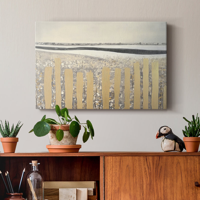 Série de paysages abstraits LX, H 40 po x l 60 po