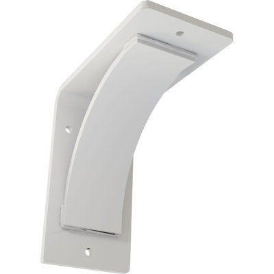 3"W x 6"D x 6"H Morris Steel Bracket, White Primer