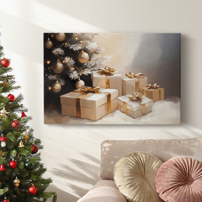 Art des Fêtes de Noël - Toile tendue avec châssis - Série 3-Cxxvi