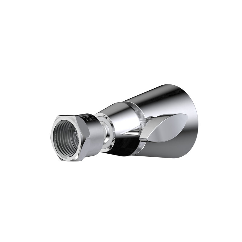 Stylewise Full Adjustable Shower Head, 5.75" H x 7.5" W x 3" D