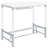 Atkison Acrylic Leg Bar Table