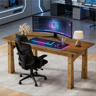 Wooden Writing Desk,Computer Desk,Executive Desk