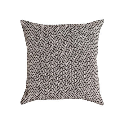 Coussin intérieur / extérieur carré à chevrons